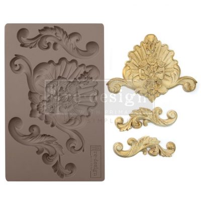 Silikonvorm, ornament, redesign prima, dekoor