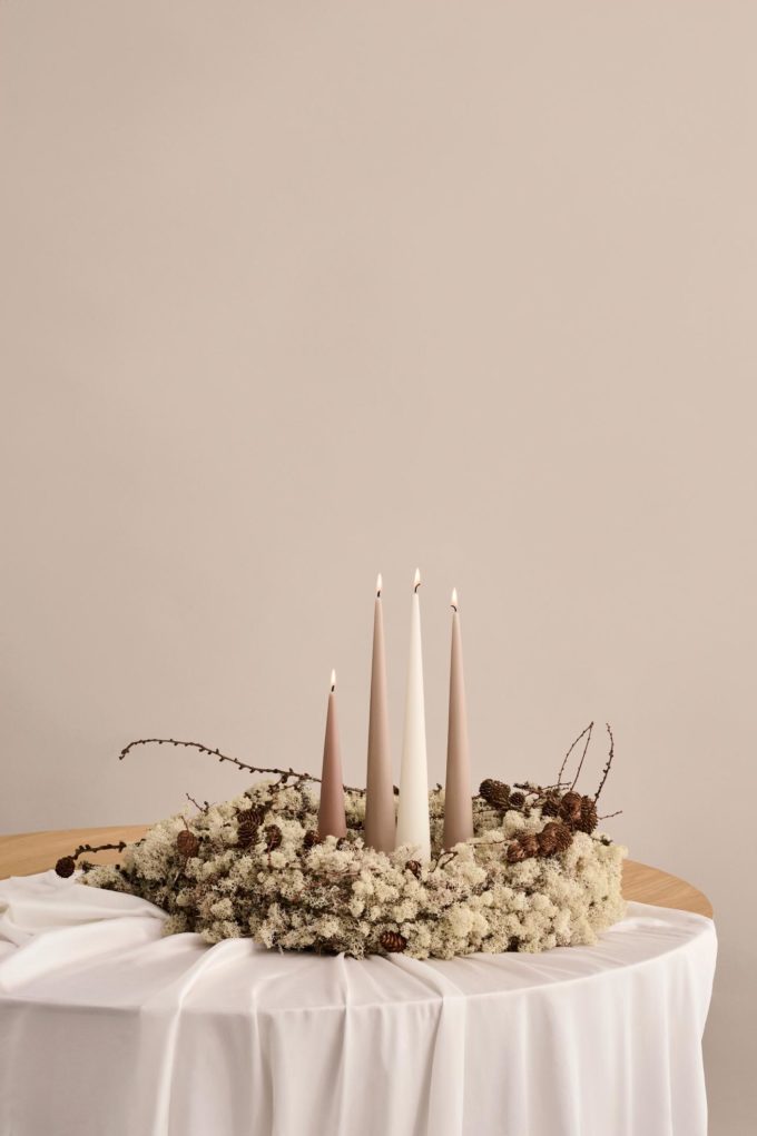 ester&erik, küünlad, cone candle