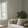 Skandinaavia tapeedisalong, rohelised tapeedid, lillelised tapeedid