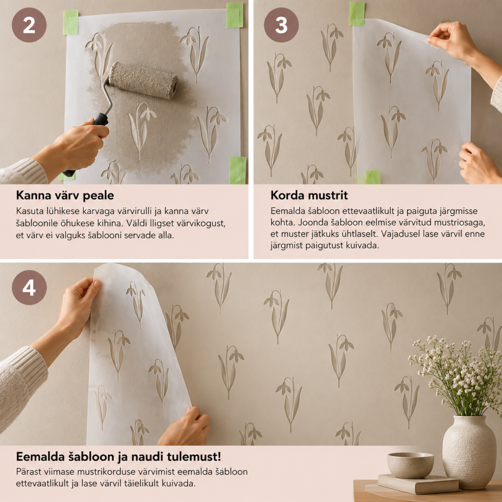 šabloon, shabloon, zabloon, stencil, stencilit, trafarett, nordic stencil