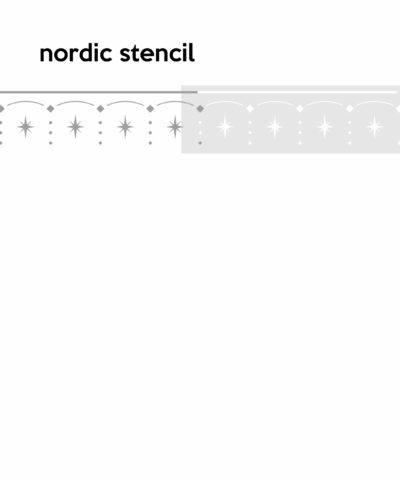 šabloon, šabloonid, nordic stencil