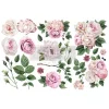 siirdepilt, decor transfer, redesign prima, delicate roses