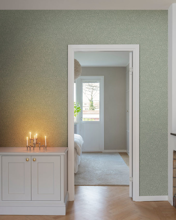 Midbec tapeedid, taimemustriga tapeet, rohelised tapeedid