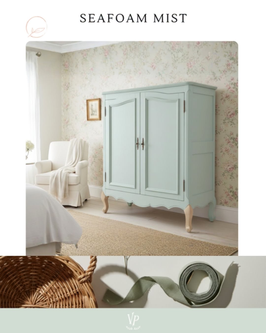 Kriidivärv Seafoam Mist - Pilt 2