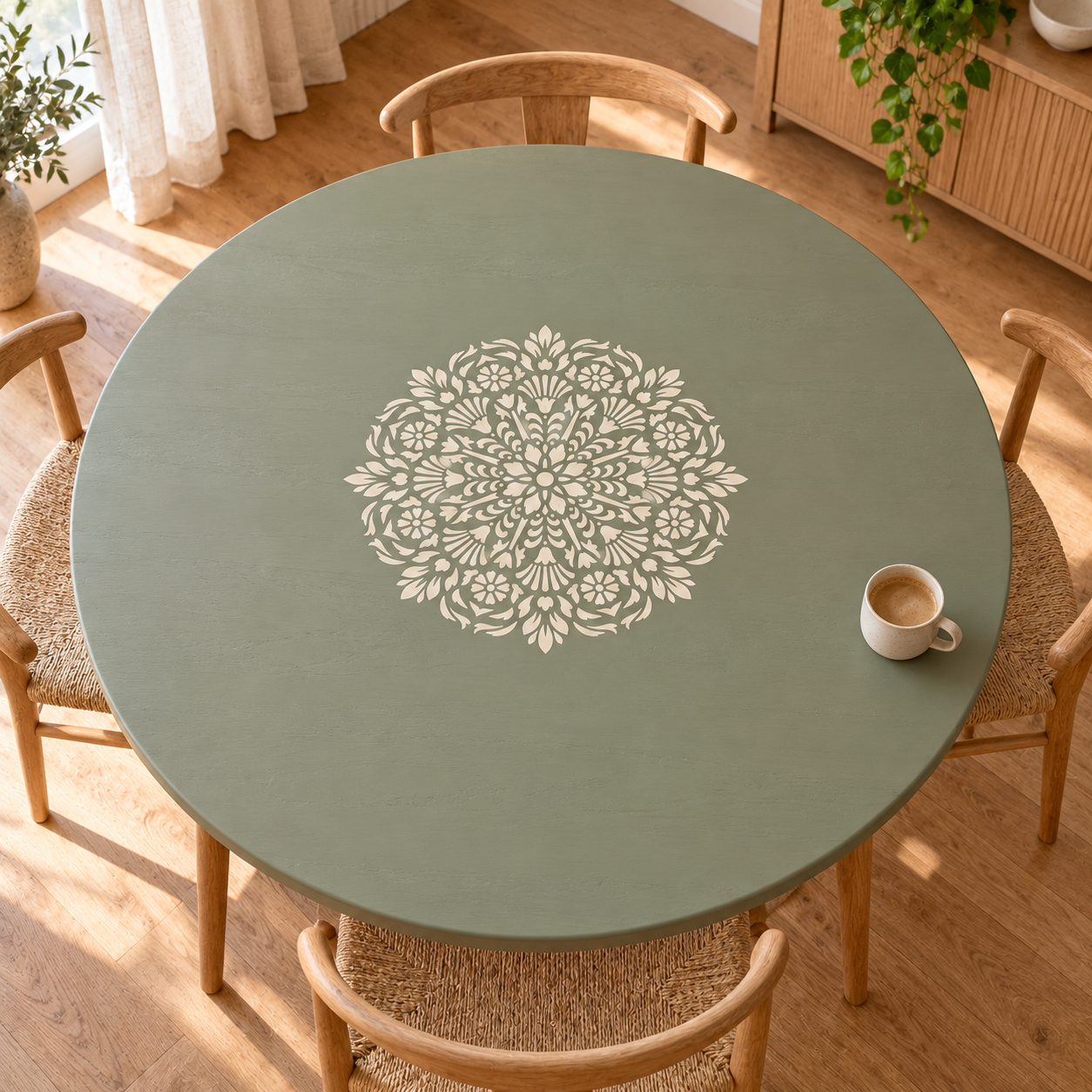 Šabloon Effortless Mandala - Pilt 3